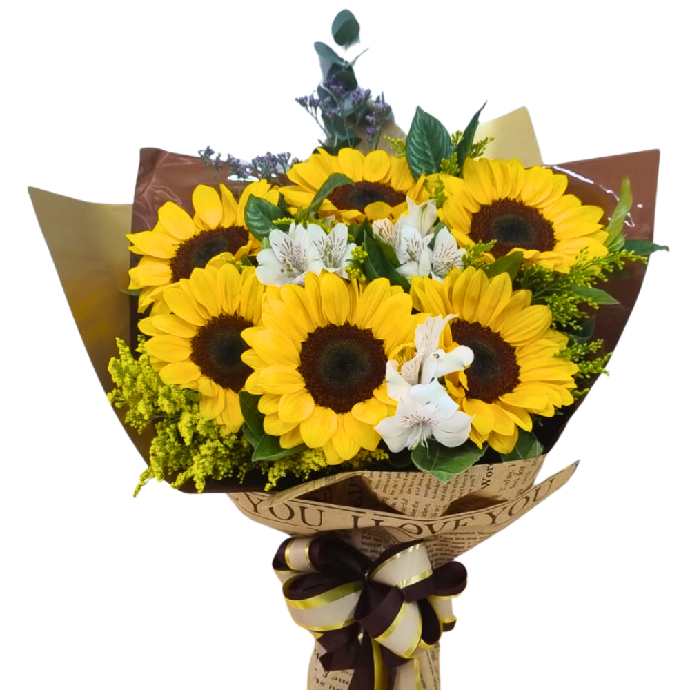 Buqu� seis Girass�is